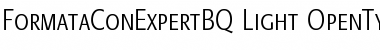 FormataCondensedExpertBQ Regular Font