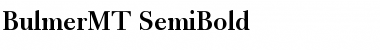 BulmerMT-SemiBold Semi Bold