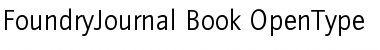 Download FoundryJournal-Book Font Download FoundryJournal-Book Font