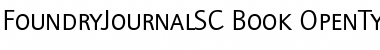 Download FoundryJournalSC-Book Font Download FoundryJournalSC-Book Font