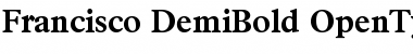 Download Francisco-DemiBold Font