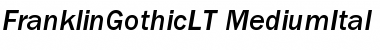 ITC Franklin Gothic LT Font