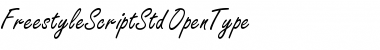 Freestyle Script Std Font