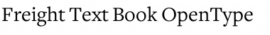 Freight Text Book Font