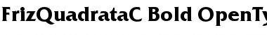 FrizQuadrataC Regular Font