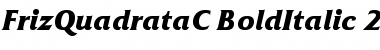 FrizQuadrataC Font