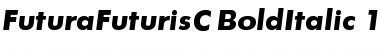 FuturaFuturisC Bold Italic