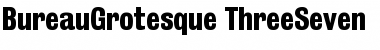Download BureauGrotesque-ThreeSeven Font
