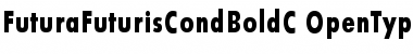 FuturaFuturisCondBoldC Regular Font