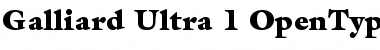 ITC Galliard Ultra Font