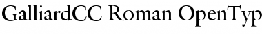 Download GalliardCC Font