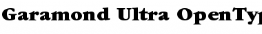 ITC Garamond Ultra Font