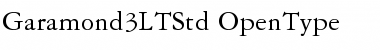 Download Garamond 3 LT Std Font