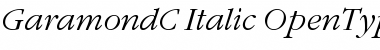 GaramondC Italic