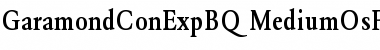 Download GaramondCondensedExpertBQ Font