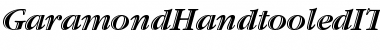 Garamond Handtooled ITC Std It Font