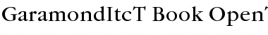 Download GaramItcTBoo Font Download GaramItcTBoo Font