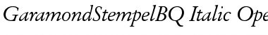 Garamond Stempel BQ Font