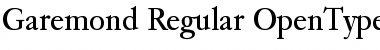 Download Garemond-Regular Font