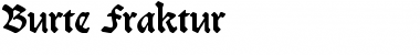 Download Burte-Fraktur Font