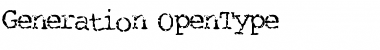 Download Generation Font