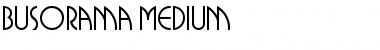 Download Busorama-Medium Font