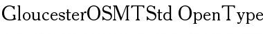 Download Gloucester OS MT Std Font Download Gloucester OS MT Std Font