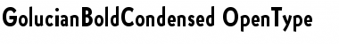 GolucianBoldCondensed Regular Font