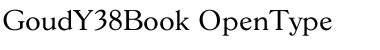 GoudY38Book Regular GoudY38Book Regular