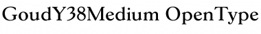 GoudY38Medium Regular GoudY38Medium Regular