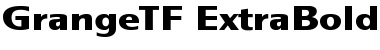 GrangeTF-ExtraBold Font