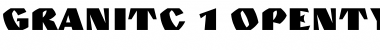 GranitC Regular Font