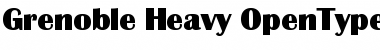Grenoble-Heavy Regular Font