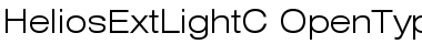 HeliosExtLightC Regular Font
