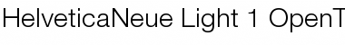 HelveticaNeue Regular Font