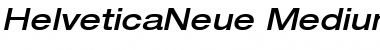 Helvetica Neue 63 Medium Extended Oblique