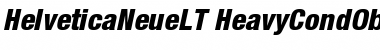 Helvetica Neue LT Font