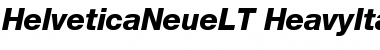 Download Helvetica Neue LT Font