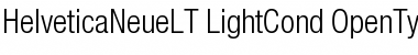 Helvetica Neue LT Regular Font