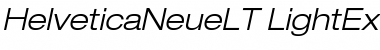 Helvetica Neue LT Font