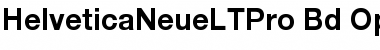 Helvetica Neue LT Pro 75 Bold