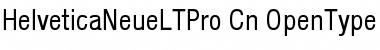 Helvetica Neue LT Pro 57 Condensed