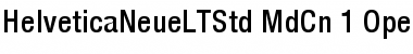 Download Helvetica Neue LT Std Font