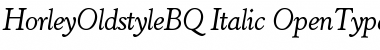 Download Horley Old Style BQ Font