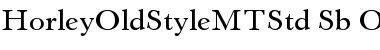 Download Horley Old Style MT Std Font