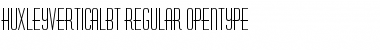 Download Huxley Vertical Font