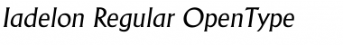 Iadelon Regular Font