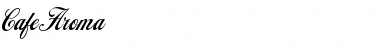 Download CafeAroma Font Download CafeAroma Font
