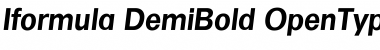 Iformula DemiBold Font