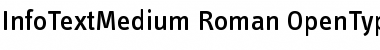 InfoTextMedium Roman Font